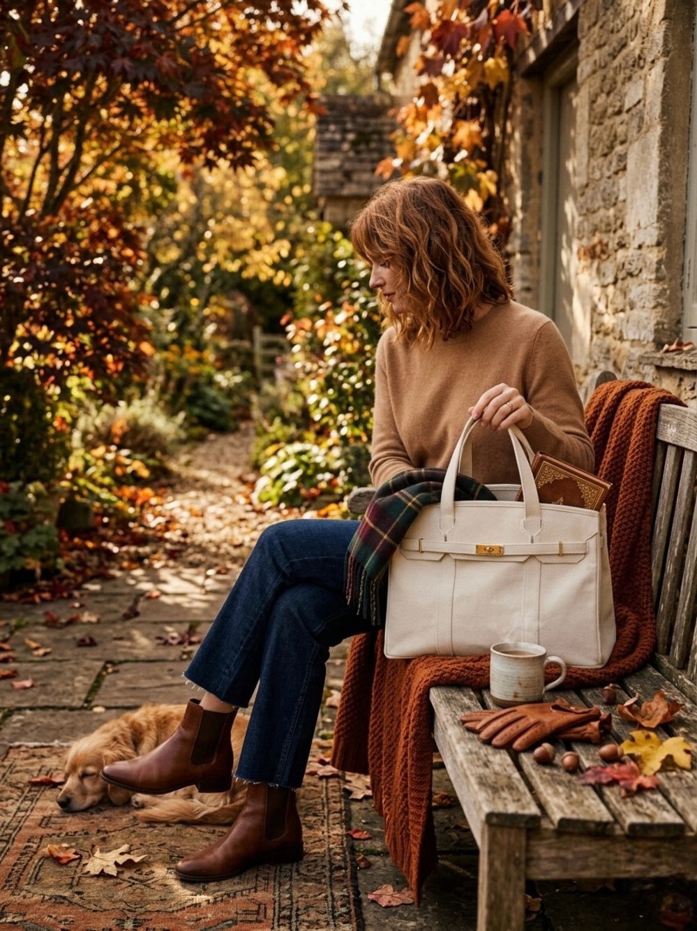 Boatkin Bag Luxury Canvas Tote by Coral Strands, SOLID WHITE, FREE Styling Kit